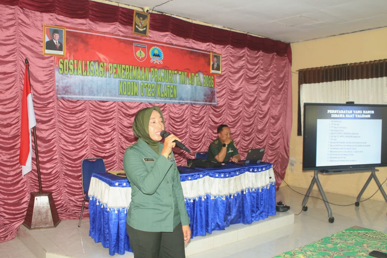 Sosialisasi Penerimaan Tamtama dan Bintara tahun 2026